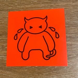 Authentic RADIOHEAD Vintage Amnesiac Era Crying Minotaur Promo Card